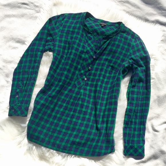 Talbots Tops - Tartan Plaid Flannel Top
